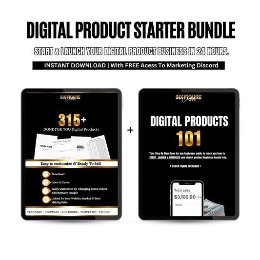 Digital Product Starter Bundle